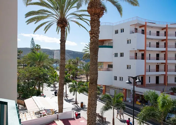 Lejlighed 211 Cristianos First Sea Line, Swimming Pool *